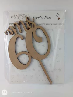 Topper Cake Mis 60