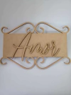 Cartel Amor 22 cm