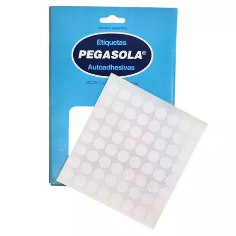 ETIQUETA PEGASOLA 3003 - CAJA X 30