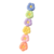 MINI RESALTADOR ENCASTRABLE FLORES X5