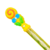 BURBUJERO VARITA ALADA AMARILLO - comprar online