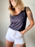 MUSCULOSA LITTLE STARS NEGRA - tienda online