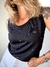 MUSCULOSA LITTLE STARS NEGRA