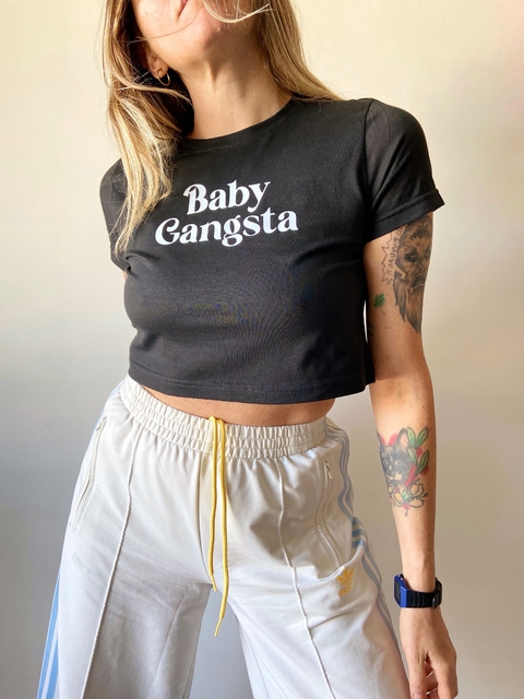 CROP BABY GANGSTA