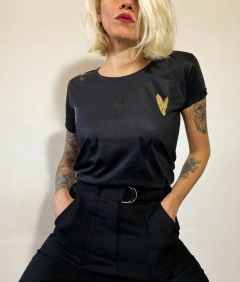 REMERA ROCK IT BLACK - GOD BLESS