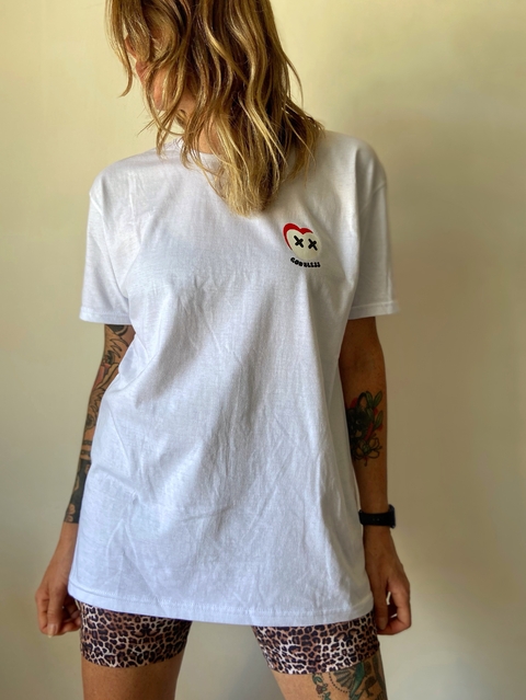 REMERA UNISEX TIERNO PERO GANGSTA