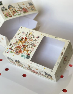 Caja de regalo 21x14x7,5 (con ventana) - comprar online