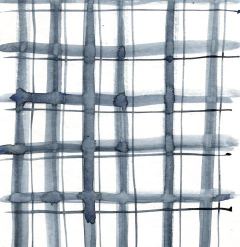 Cartulina "escoces acuarelas azul petro" - comprar online