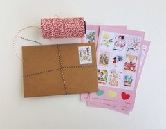 Estampillas B (oso agua y oso rojo) en internet