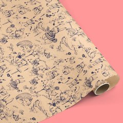 Pliego kraft (azul) x 20 - comprar online