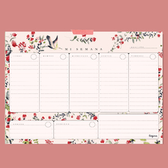 Planner semanal PACK X 12 - comprar online