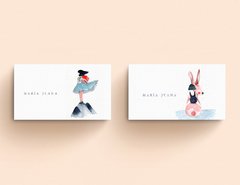 Tarjetas personales (niñas II) - comprar online