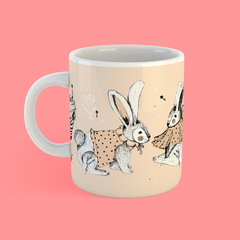 TAZA CERÁMICA "coneja lapiz"