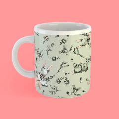 TAZA CERÁMICA "jazmin"
