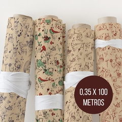 Bobinas papel kraft (0,35 x 100 metros)