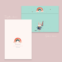 Colección de 10 tarjetas y sobres ilustrados en internet