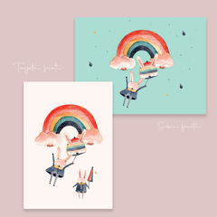 Colección de 10 tarjetas y sobres ilustrados - Rëgina Ilustración