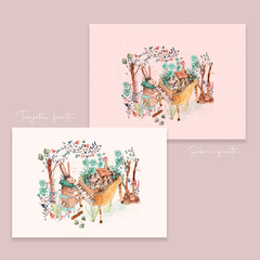 Colección de 10 tarjetas y sobres ilustrados en internet
