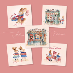 24 Tarjetas PASCUAS CHOCOLATINE - comprar online