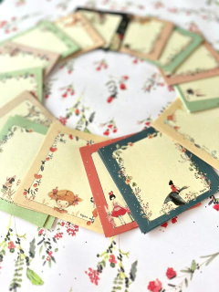 TACOS DE PAPEL ILUSTRADOS (150 HOJITAS) SIN CAJITA - comprar online