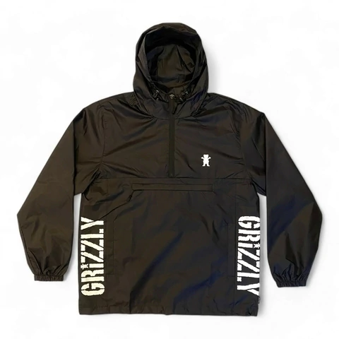 ROMPEVIENTOS GRIZZLY ANORAK (BLK)