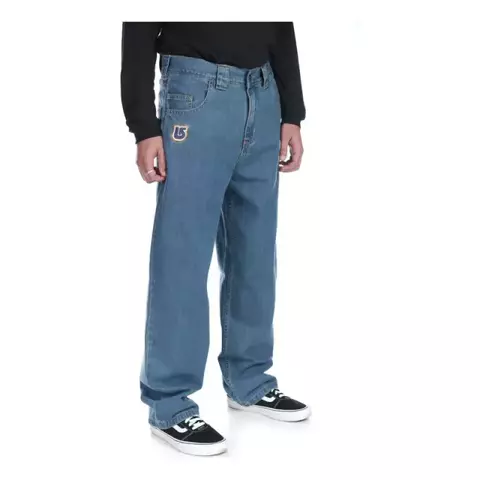 JEAN BURTON WIDE RIDE LIGHT BLUE - comprar online