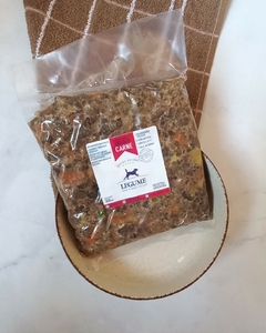 SIN CEREAL -> Alimento de PERRO de CARNE VACUNA con: frutas, verduras, aceites y mix de semillas. CAJA GRANDE x 4,2 kgs. en internet