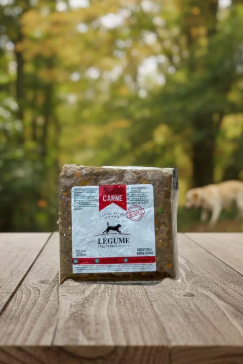 SIN CEREAL -> Alimento de PERRO de CARNE VACUNA con: frutas, verduras, aceites y mix de semillas. CAJA GRANDE x 4,2 kgs. - comprar online