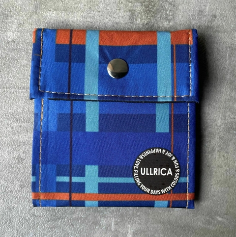 Billetera Pocket Escoces Azul - comprar online