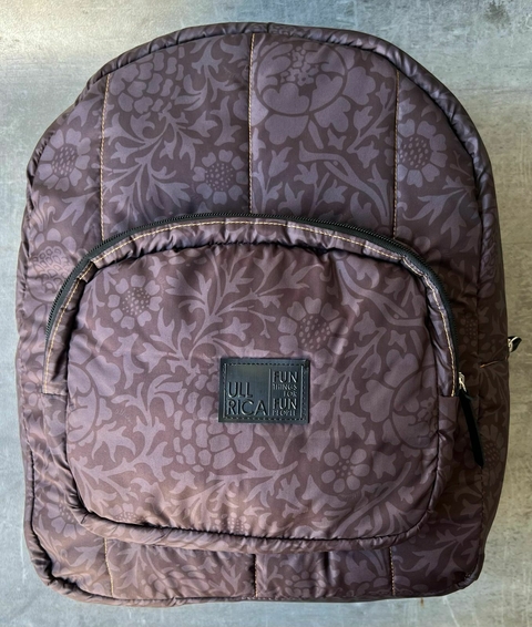 Mochila Mini Ramona Puffer Búlgaros Chocolate - comprar online