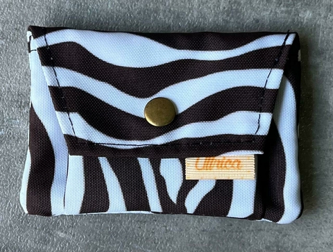 Monedero Frida Cebra Crudo - comprar online