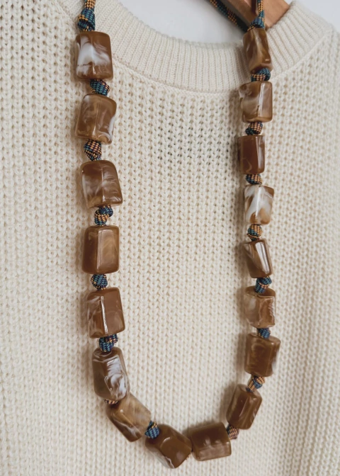 Collar Norte_caramelo - comprar online