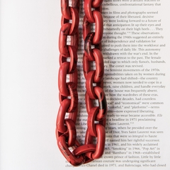 Collar gigi [rojo vetas]
