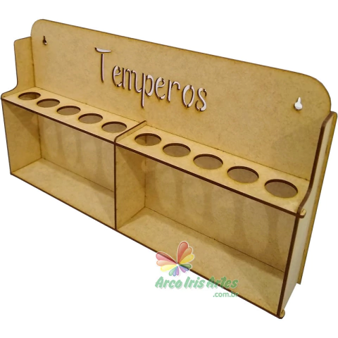PORTA TEMPEROS PARA 10 TUBETES