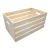 Caixote de Pinus 30x50cm e 24cm altura