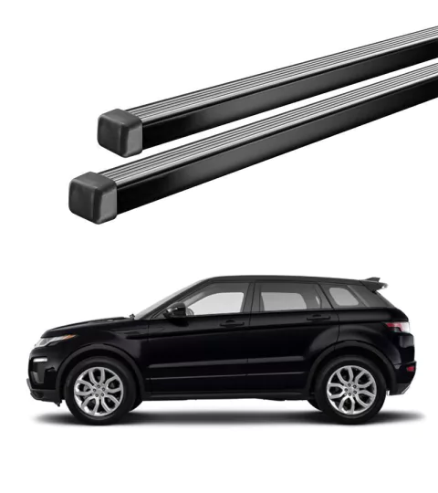 Barras Portaequipaje Thule SquareBar Land Rover Range Rover Evoque 2011-2018 Techo Plano