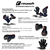 Imagen de GUANTE ATTRAKT FREEGEL PRIME FUSION TOTAL WHITE