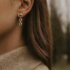 AROS INFINITO Plata 925 AR 72 - comprar online