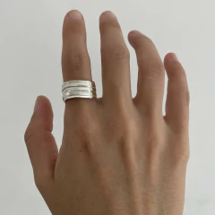 Anillo ONDAS Plata 925 A1