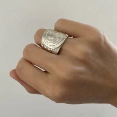 Anillo MAR OLAS AGUA Plata 925 A106 B - tienda online