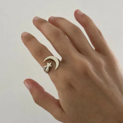 Anilllo LUNA ESTRELLA Plata 925 A114