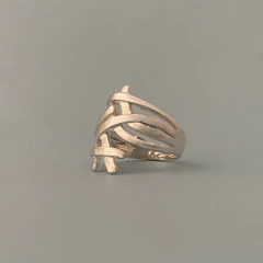 Imagen de Anillo TRAMA de Plata 925 A135