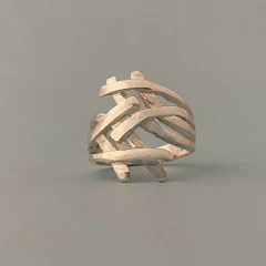 Anillo TRAMA de Plata 925 A135 - comprar online