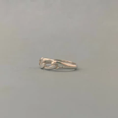 Anillo ALIANZA TRENZA HECHO A MANO Plata 925 A194