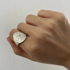 Anillo BOHEMIO HECHO A MANO Plata 925 A213 B