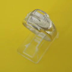 Anillo CINTO CINTURON HECHO A MANO Plata 925 A223 - comprar online