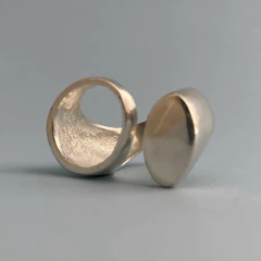 A267 Anillo MODERNO MUJER HECHO A MANO Plata 925 ARBOL JOYAS - comprar online