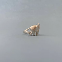 Anillo ELEFANTE Amuleto Plata 925 A283 - tienda online