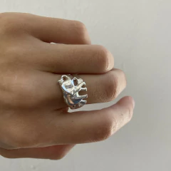 Anillo ELEFANTE Amuleto Plata 925 A283