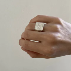 Anillo SAN BENITO Plata 925 A31 B - ARBOL 